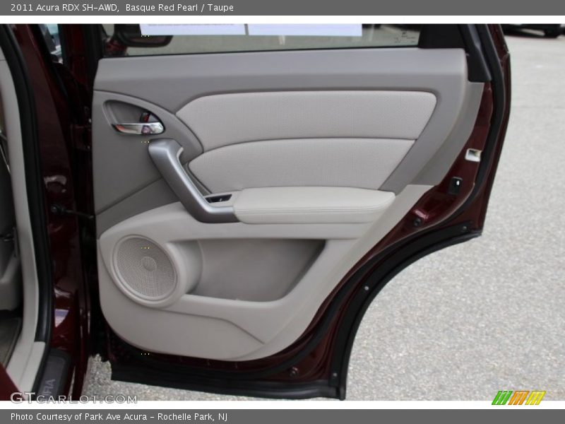 Basque Red Pearl / Taupe 2011 Acura RDX SH-AWD