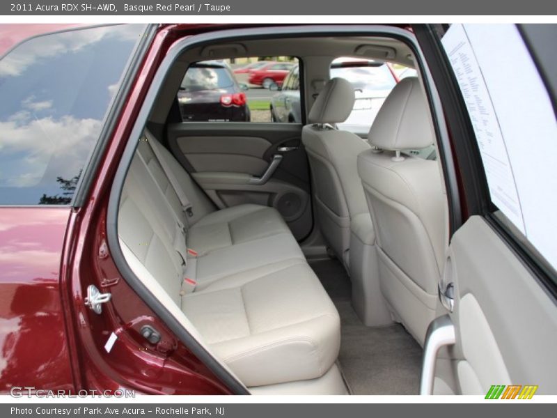 Basque Red Pearl / Taupe 2011 Acura RDX SH-AWD