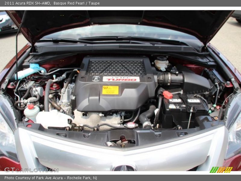 Basque Red Pearl / Taupe 2011 Acura RDX SH-AWD