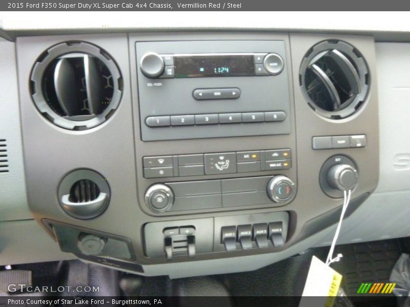 Controls of 2015 F350 Super Duty XL Super Cab 4x4 Chassis