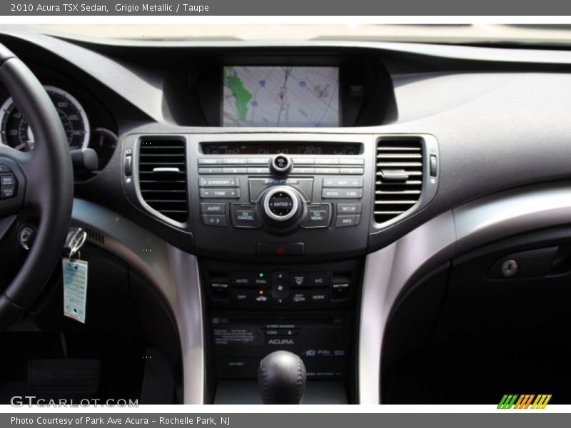 Grigio Metallic / Taupe 2010 Acura TSX Sedan