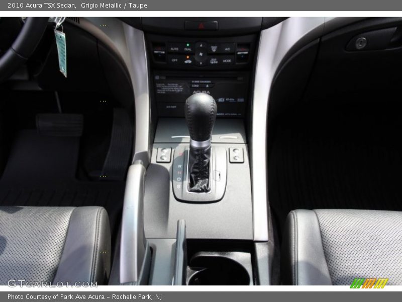 Grigio Metallic / Taupe 2010 Acura TSX Sedan