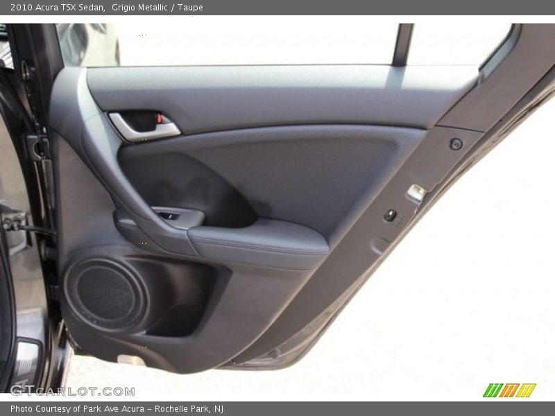 Grigio Metallic / Taupe 2010 Acura TSX Sedan