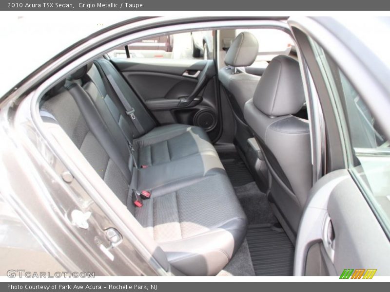 Grigio Metallic / Taupe 2010 Acura TSX Sedan