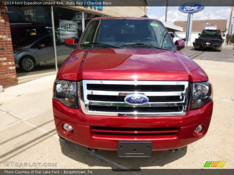 Ruby Red / Charcoal Black 2014 Ford Expedition Limited 4x4