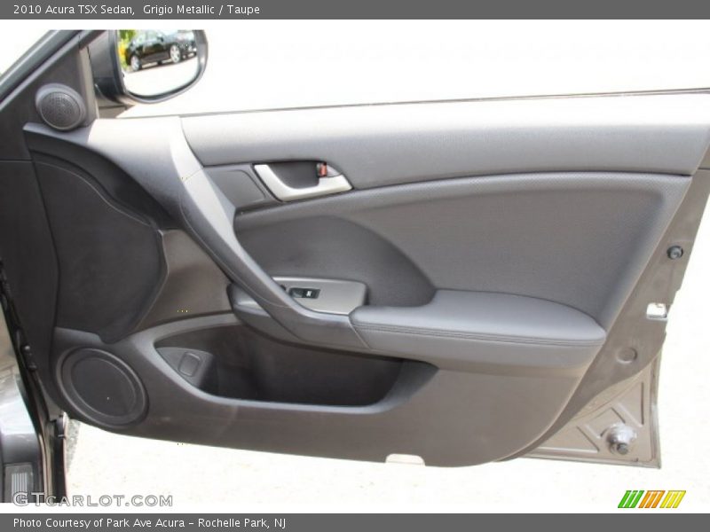 Grigio Metallic / Taupe 2010 Acura TSX Sedan