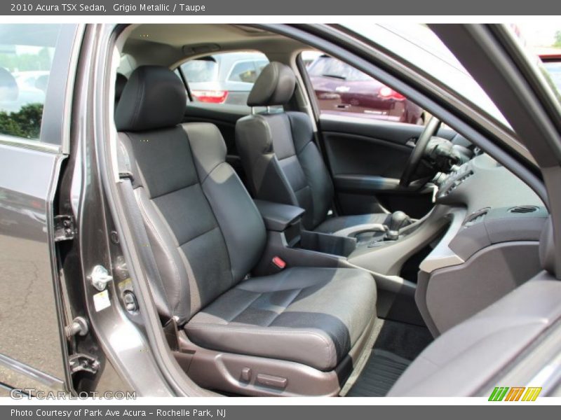 Grigio Metallic / Taupe 2010 Acura TSX Sedan