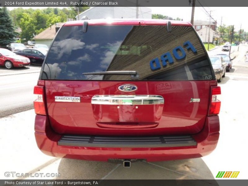 Ruby Red / Charcoal Black 2014 Ford Expedition Limited 4x4
