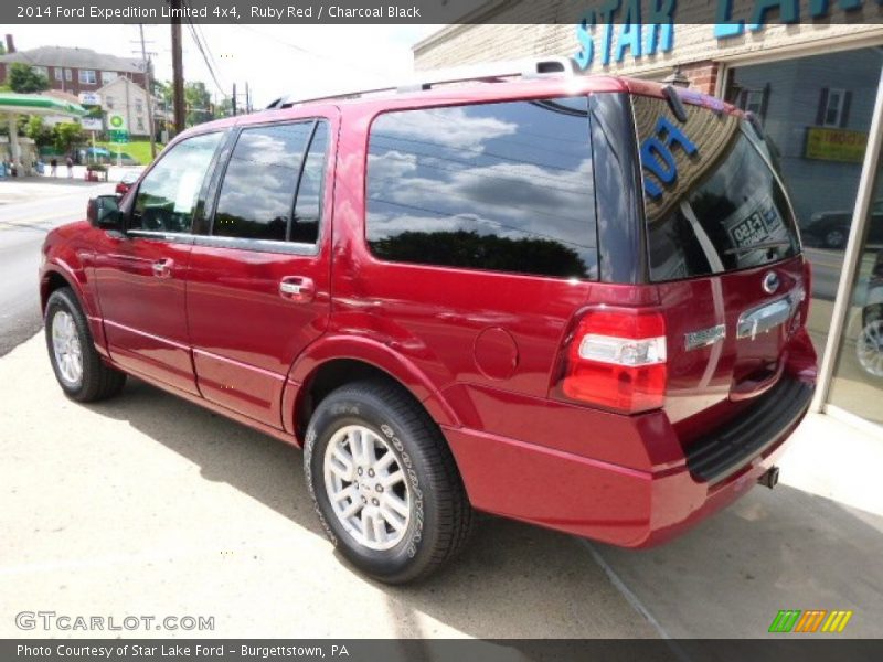 Ruby Red / Charcoal Black 2014 Ford Expedition Limited 4x4