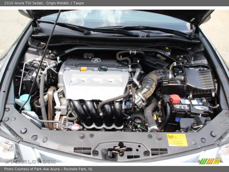 Grigio Metallic / Taupe 2010 Acura TSX Sedan