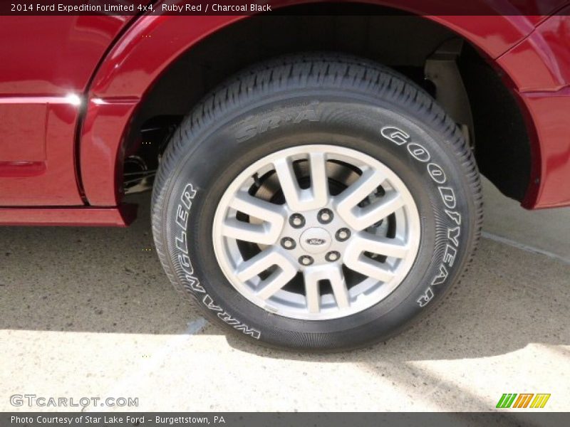Ruby Red / Charcoal Black 2014 Ford Expedition Limited 4x4