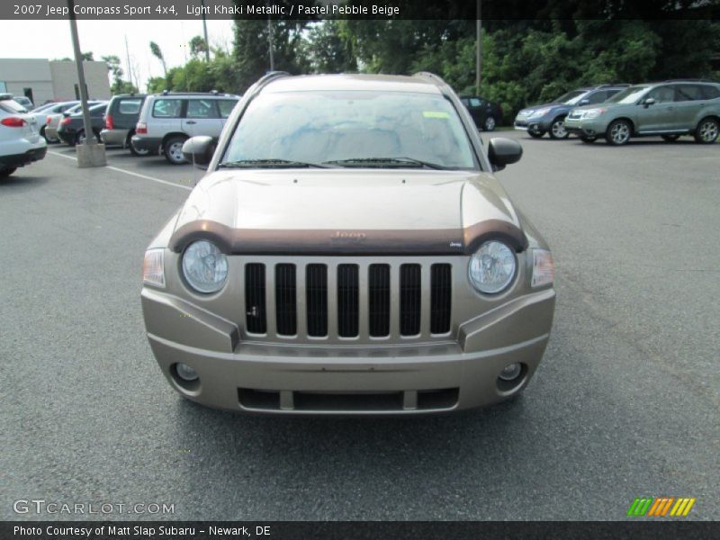 Light Khaki Metallic / Pastel Pebble Beige 2007 Jeep Compass Sport 4x4