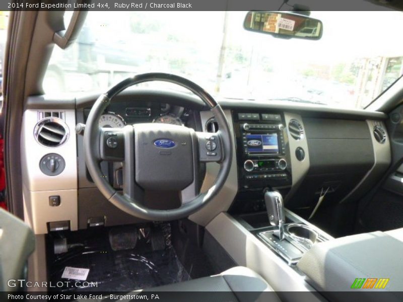 Ruby Red / Charcoal Black 2014 Ford Expedition Limited 4x4