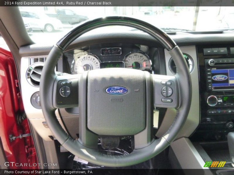 Ruby Red / Charcoal Black 2014 Ford Expedition Limited 4x4