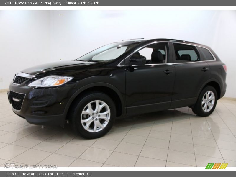 Brilliant Black / Black 2011 Mazda CX-9 Touring AWD