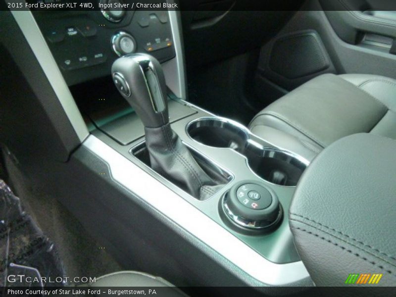 Ingot Silver / Charcoal Black 2015 Ford Explorer XLT 4WD