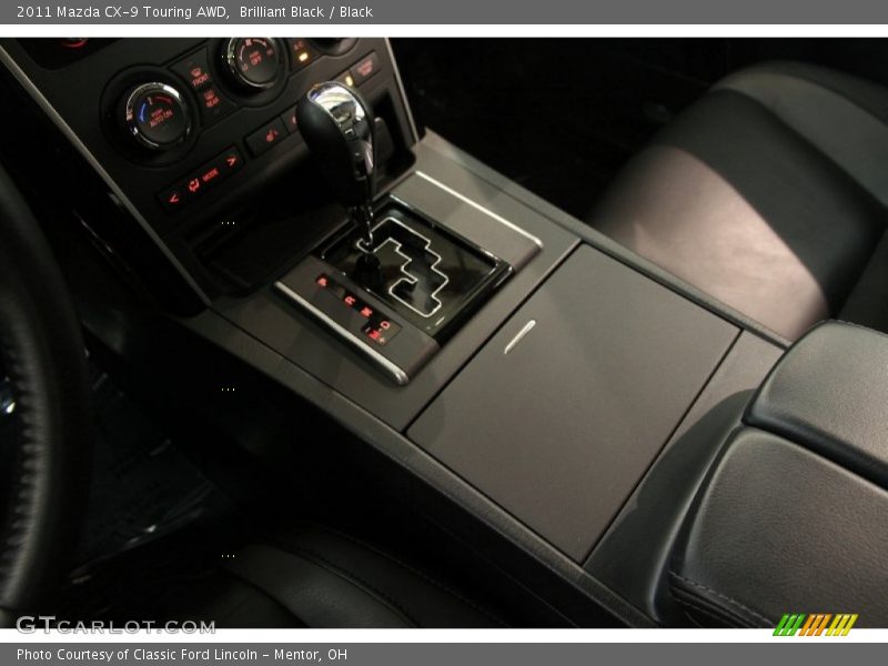 Brilliant Black / Black 2011 Mazda CX-9 Touring AWD