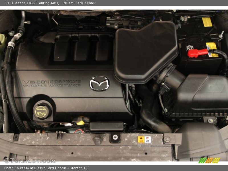 Brilliant Black / Black 2011 Mazda CX-9 Touring AWD