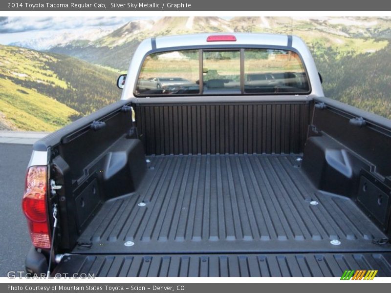 Silver Sky Metallic / Graphite 2014 Toyota Tacoma Regular Cab