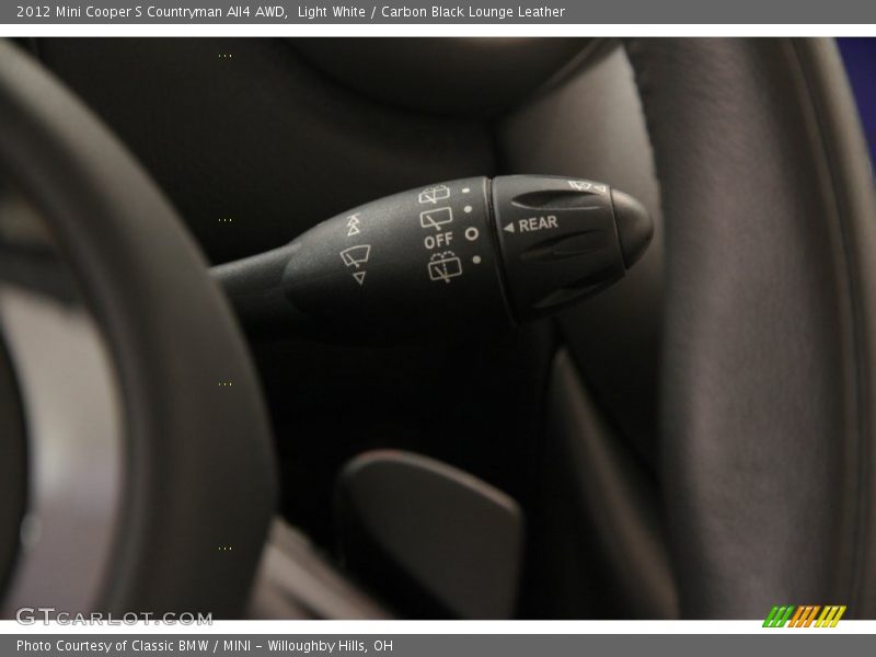 Light White / Carbon Black Lounge Leather 2012 Mini Cooper S Countryman All4 AWD