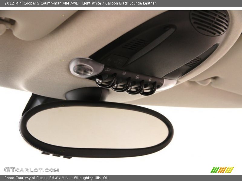 Light White / Carbon Black Lounge Leather 2012 Mini Cooper S Countryman All4 AWD