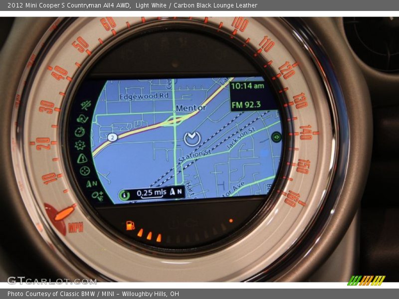 Light White / Carbon Black Lounge Leather 2012 Mini Cooper S Countryman All4 AWD