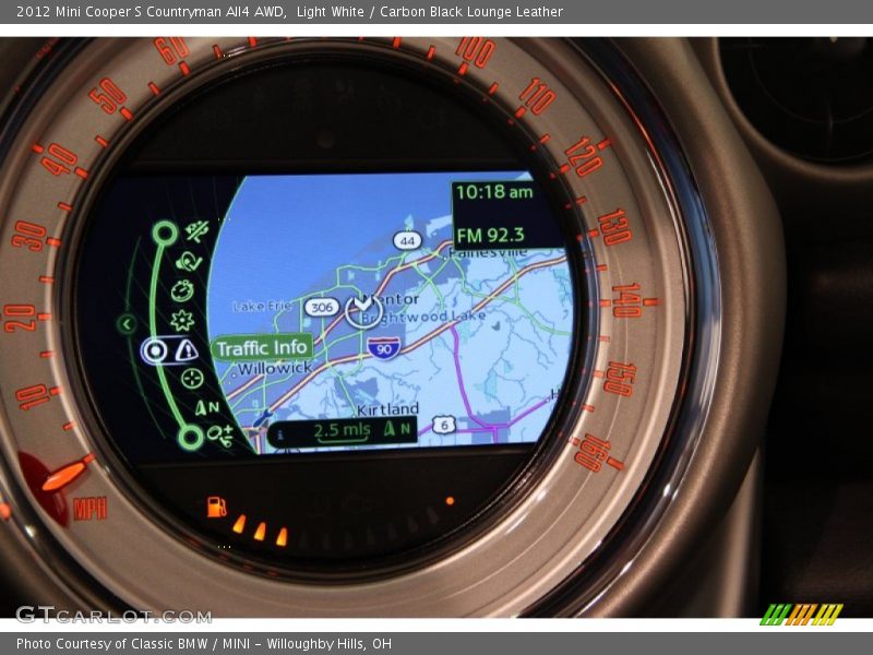 Light White / Carbon Black Lounge Leather 2012 Mini Cooper S Countryman All4 AWD
