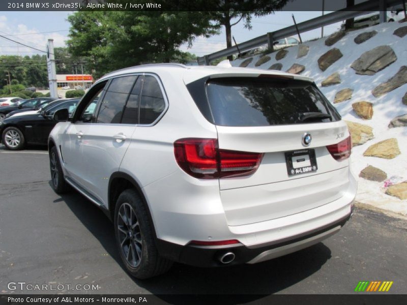 Alpine White / Ivory White 2014 BMW X5 xDrive35i