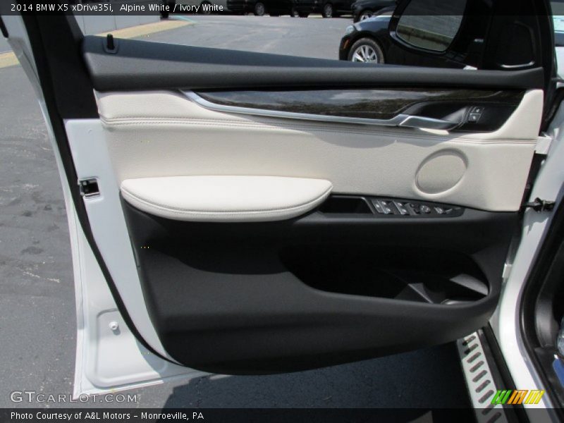 Alpine White / Ivory White 2014 BMW X5 xDrive35i