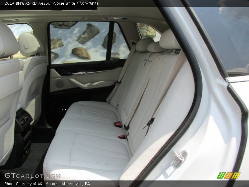 Alpine White / Ivory White 2014 BMW X5 xDrive35i