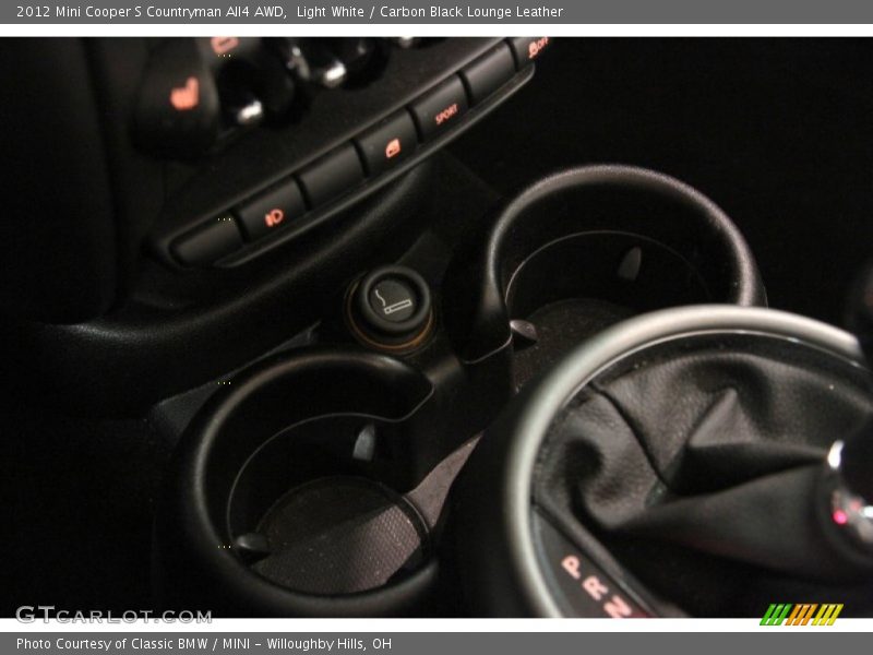 Light White / Carbon Black Lounge Leather 2012 Mini Cooper S Countryman All4 AWD