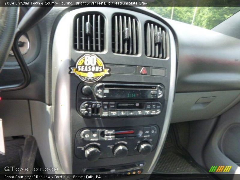 Bright Silver Metallic / Medium Slate Gray 2004 Chrysler Town & Country Touring