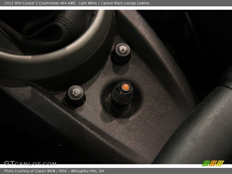 Light White / Carbon Black Lounge Leather 2012 Mini Cooper S Countryman All4 AWD