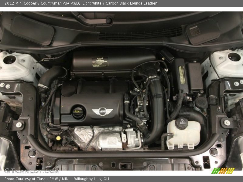 Light White / Carbon Black Lounge Leather 2012 Mini Cooper S Countryman All4 AWD