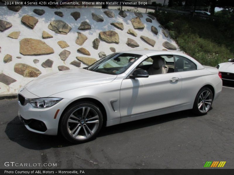  2014 4 Series 428i xDrive Convertible Mineral White Metallic