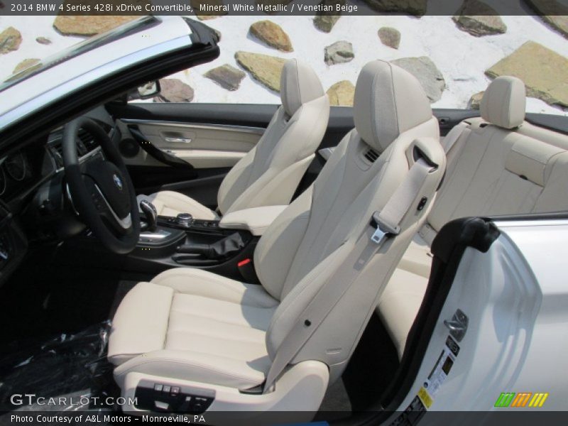 Front Seat of 2014 4 Series 428i xDrive Convertible