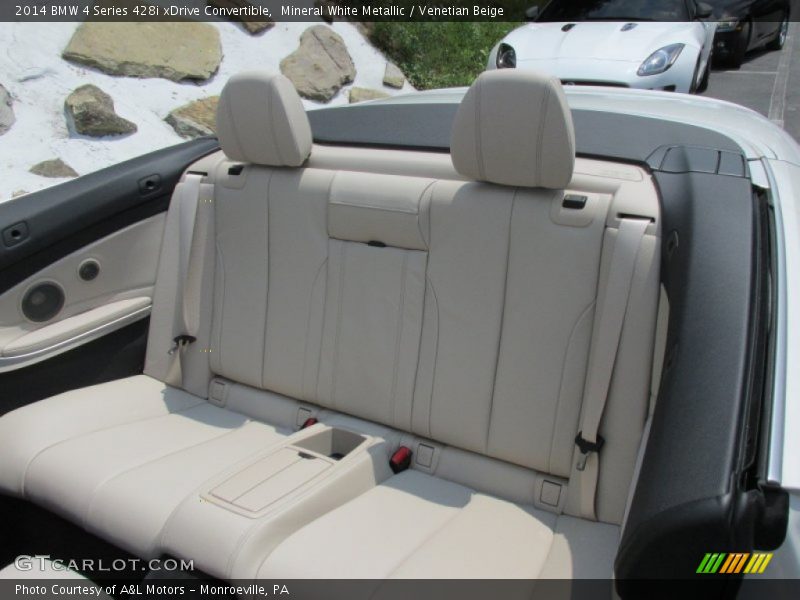 Rear Seat of 2014 4 Series 428i xDrive Convertible