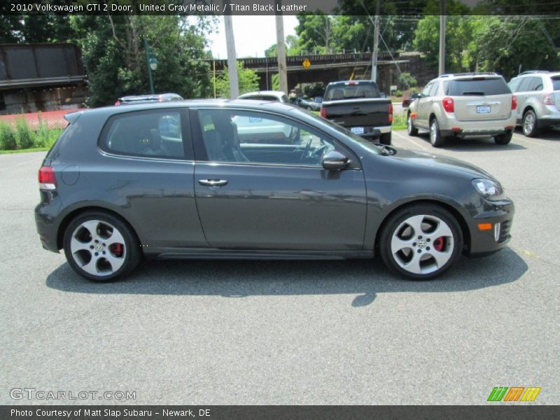 United Gray Metallic / Titan Black Leather 2010 Volkswagen GTI 2 Door