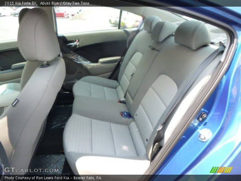 Abyss Blue / Gray Two Tone 2015 Kia Forte EX