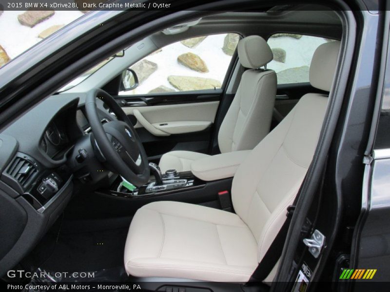  2015 X4 xDrive28i Oyster Interior