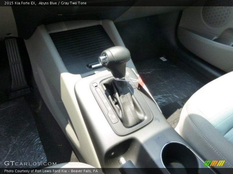 Abyss Blue / Gray Two Tone 2015 Kia Forte EX