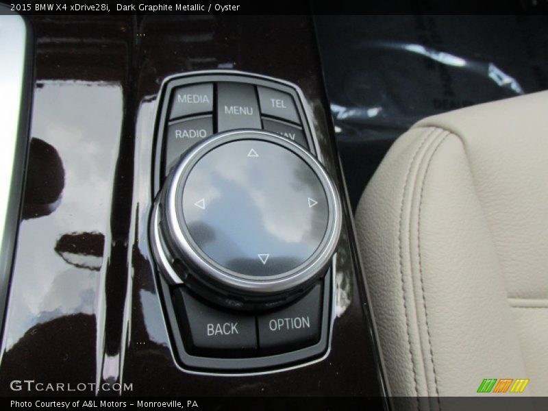 Dark Graphite Metallic / Oyster 2015 BMW X4 xDrive28i