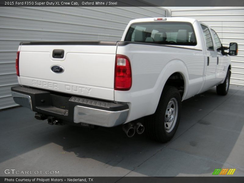 Oxford White / Steel 2015 Ford F350 Super Duty XL Crew Cab