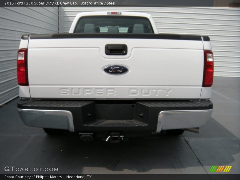 Oxford White / Steel 2015 Ford F350 Super Duty XL Crew Cab