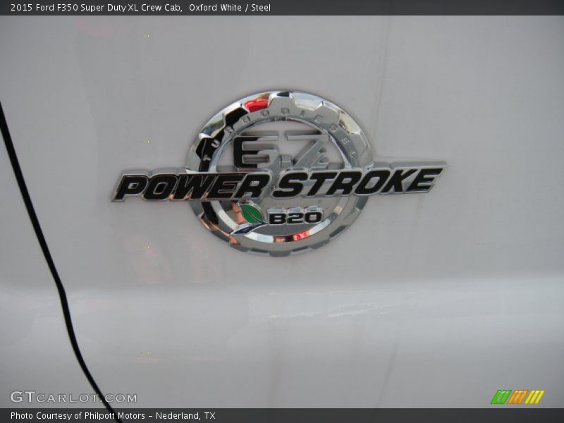 Oxford White / Steel 2015 Ford F350 Super Duty XL Crew Cab