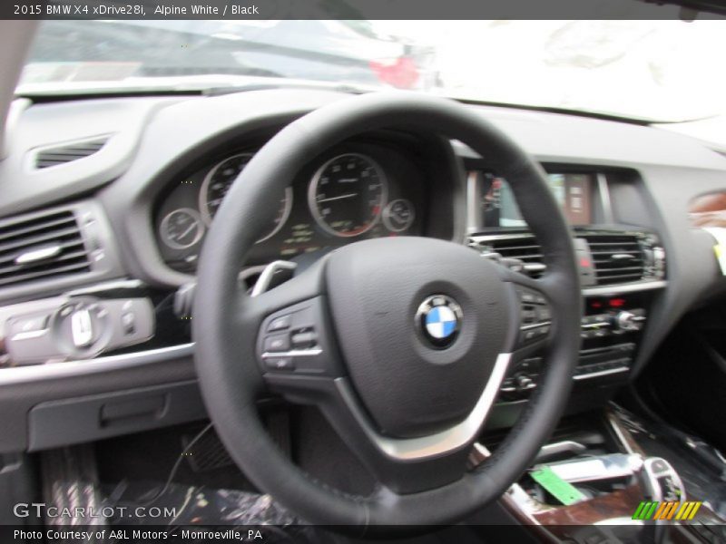 Alpine White / Black 2015 BMW X4 xDrive28i
