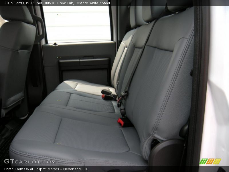 Oxford White / Steel 2015 Ford F350 Super Duty XL Crew Cab