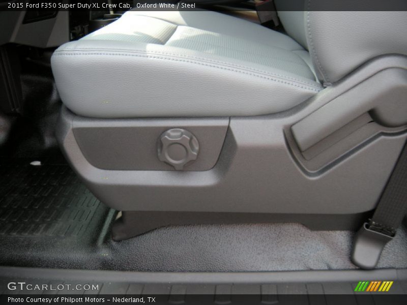 Oxford White / Steel 2015 Ford F350 Super Duty XL Crew Cab