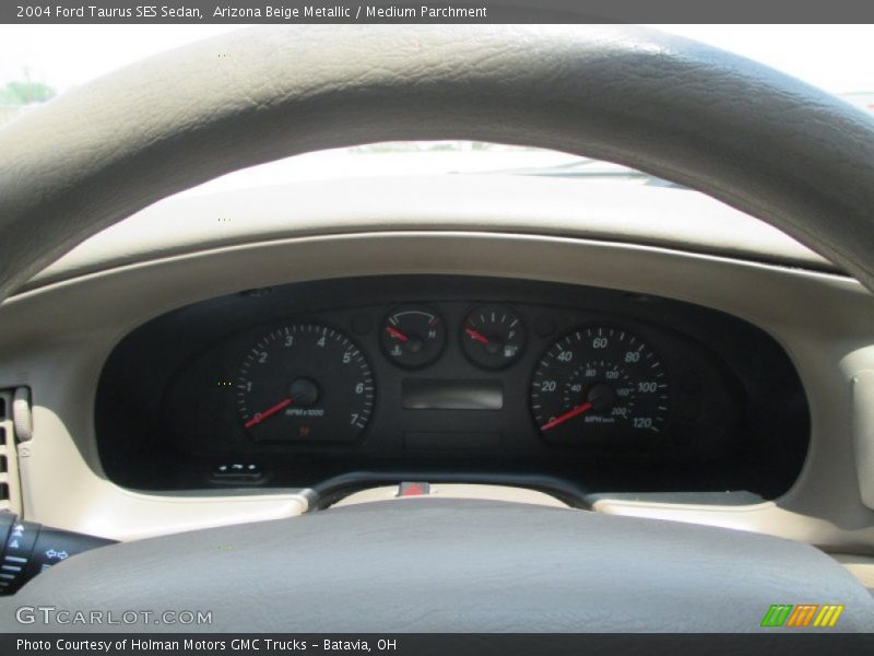 Arizona Beige Metallic / Medium Parchment 2004 Ford Taurus SES Sedan