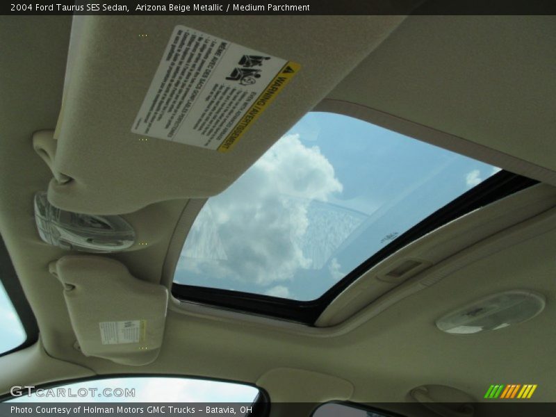 Arizona Beige Metallic / Medium Parchment 2004 Ford Taurus SES Sedan